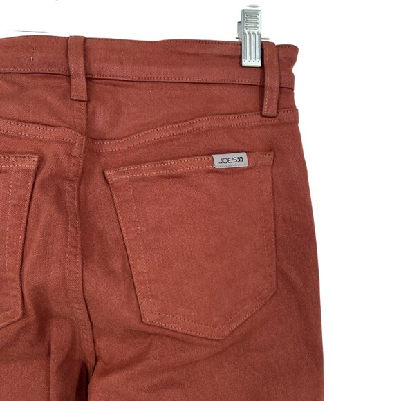 Joe's Jeans Saddleback High Rise Skinny Ankle Jeans Waxed Size 27 - Picture 6 of 13